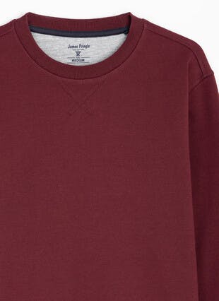 Cotton Rich Crew Neck Sweatshirt