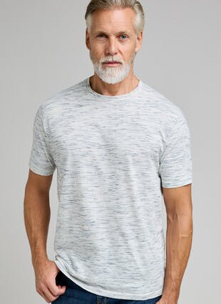 Stripe Space Dye T-shirt 