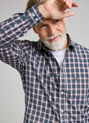 Easy Care With Cotton Long Sleeve Shirt