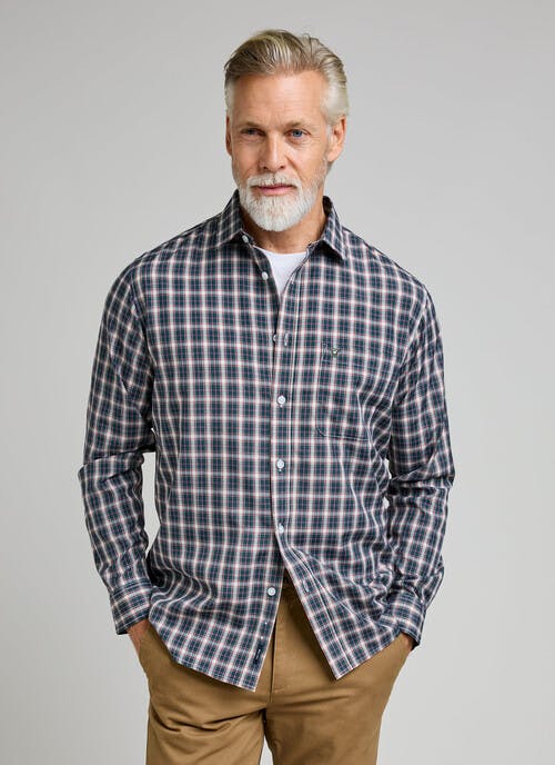 Easy Care With Cotton Long Sleeve Shirt