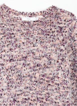 Bobble Knit Crew Neck Jumper