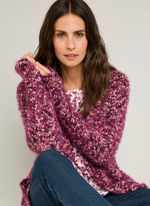 Textured Edge to Edge Cardigan