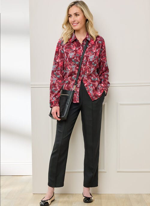 Comfort Fit Woven Trousers