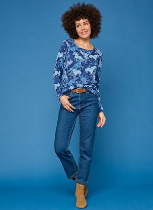 Soft Touch Thermal Print Top