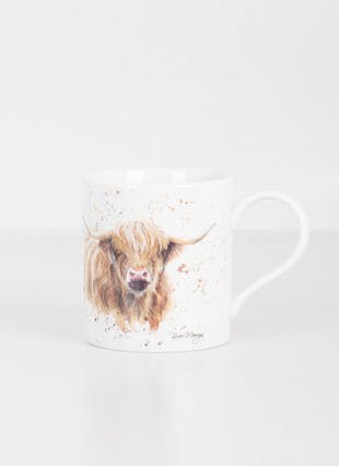 Bree Merryn Highland Cow Mug In Gift Box