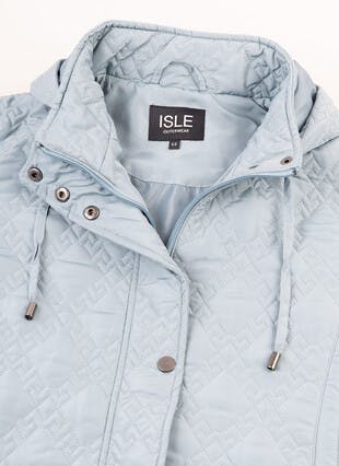 Diamond Quilted Coat