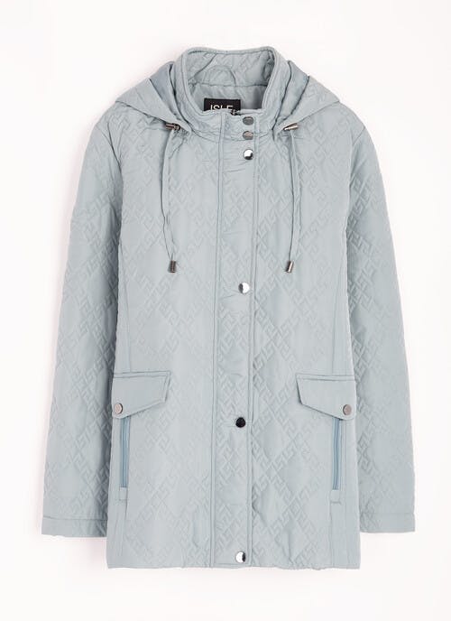 Diamond Quilted Coat  