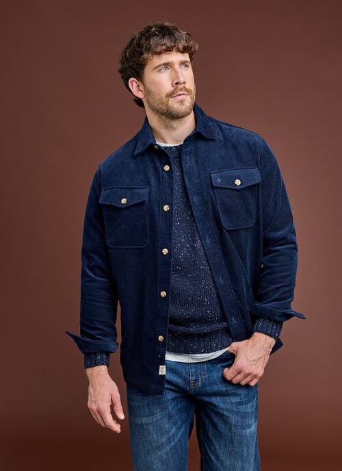 Pure Cotton Long Sleeve Corduroy Shirt