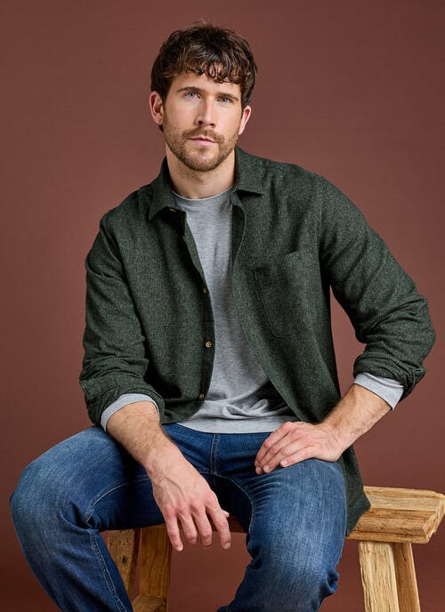 Pure Cotton Long Sleeve Shirt