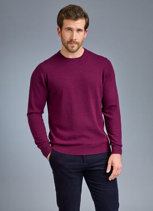 Pure Cashmere Crew Neck Jumper