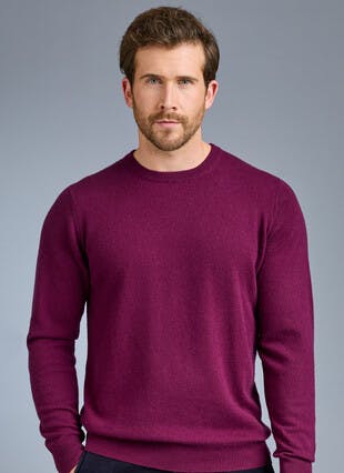Pure Cashmere Crew Neck Jumper