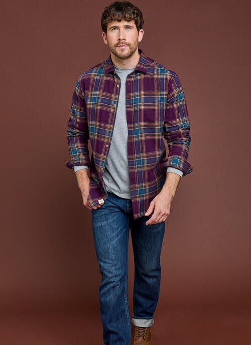 Pure Cotton Long Sleeve Shirt