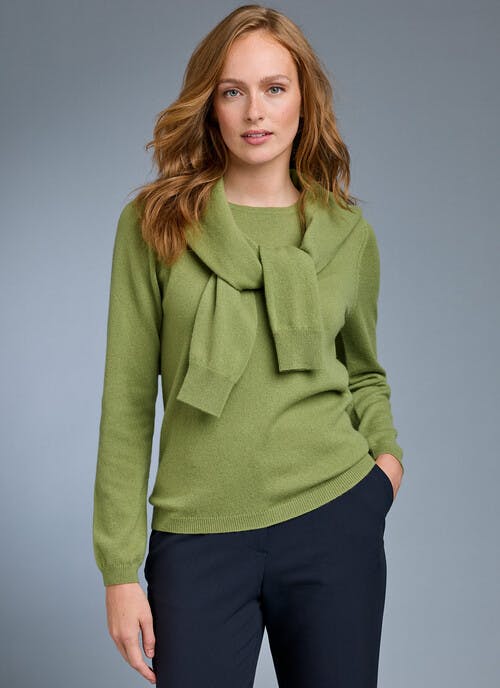 Pure Cashmere Classic Crew Neck Jumper