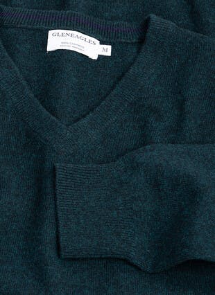 Pure Cashmere V Neck Jumper