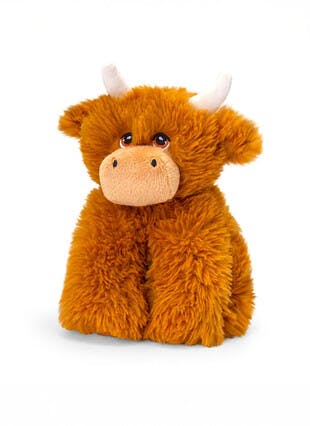 Hamish the Big Fluffy Highland Cow Soft Toy