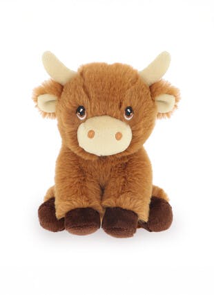 Harris the Mini Shaggy Highland Cow Soft Toy