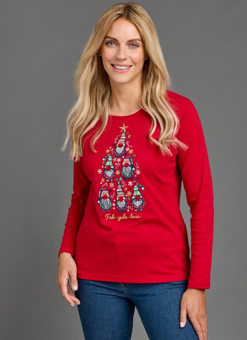 Pure Cotton Fab-yule-ous Christmas Top