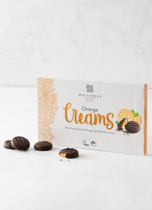 Dark Chocolate Orange Fondant Creams 150G