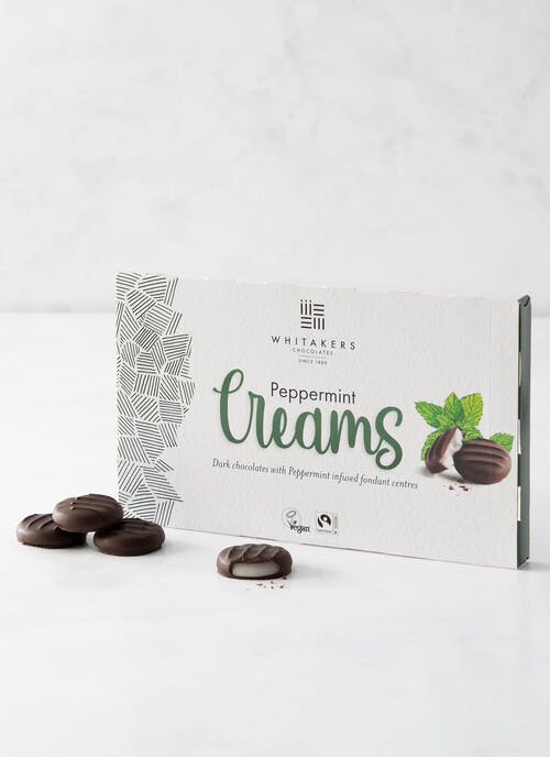 Dark Chocolate Mint Fondant Creams 150G