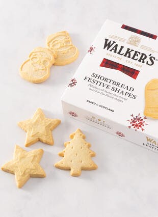 Walkers Shortbread Festive Shapes