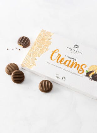 Dark Chocolate Orange Fondant Creams 150G