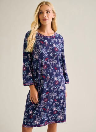 Soft Touch Thermal Printed Nightdress