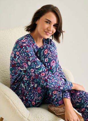 Soft Touch Thermal Printed Pyjama Set