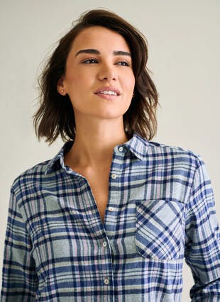 Pure Cotton Checked Shirt