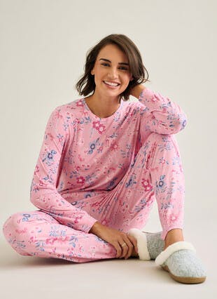 Soft Touch Thermal Printed Pyjama Set