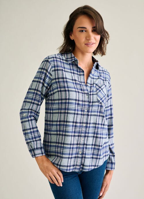Pure Cotton Checked Shirt