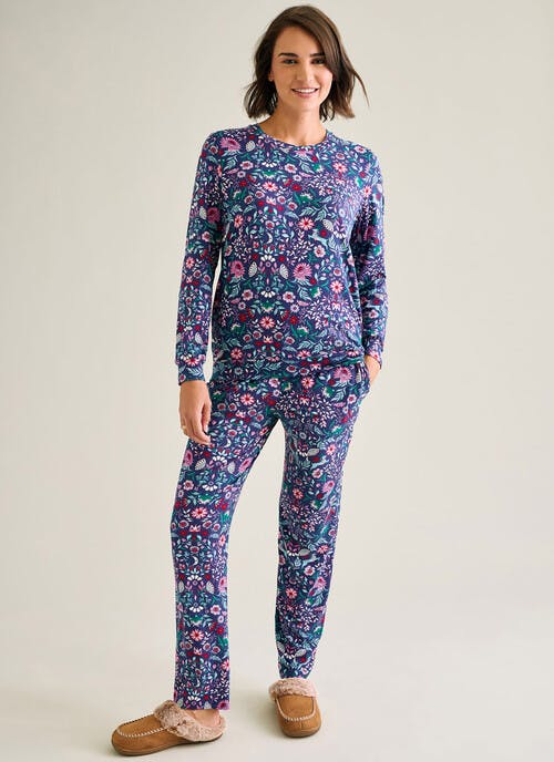 Soft Touch Thermal Printed Pyjama Set