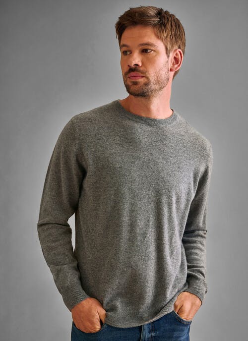 Pure Cashmere Crew Neck Jumper
