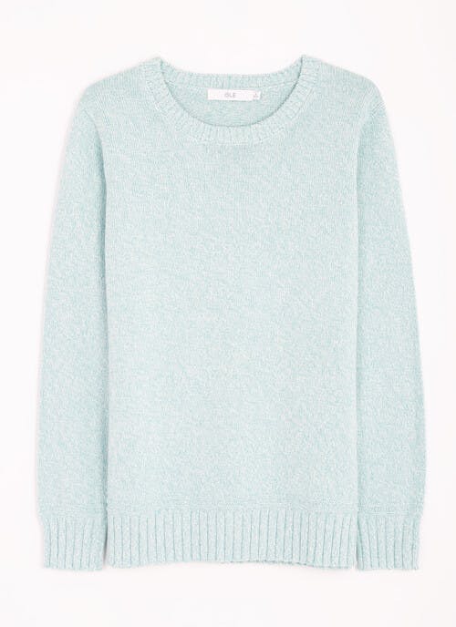 Pure Cotton Crew Neck Jumper