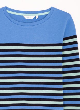 Pure Cotton Striped Top