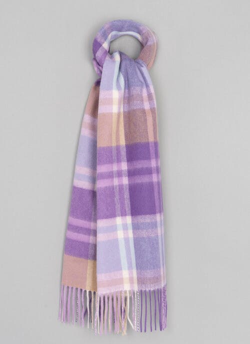 Cashmere Check Scarf