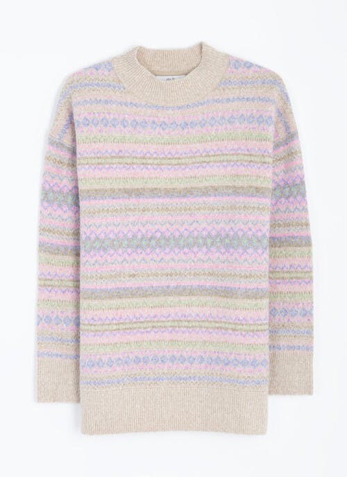 Fairisle Roll Neck Jumper