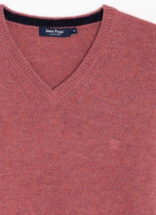 Pure Lambswool V Neck Jumper