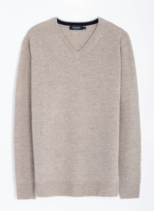 Pure Lambswool V Neck Jumper