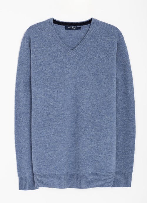Pure Lambswool V Neck Jumper