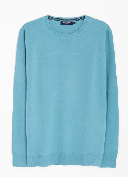 Fine Knit Crew Neck Jumper