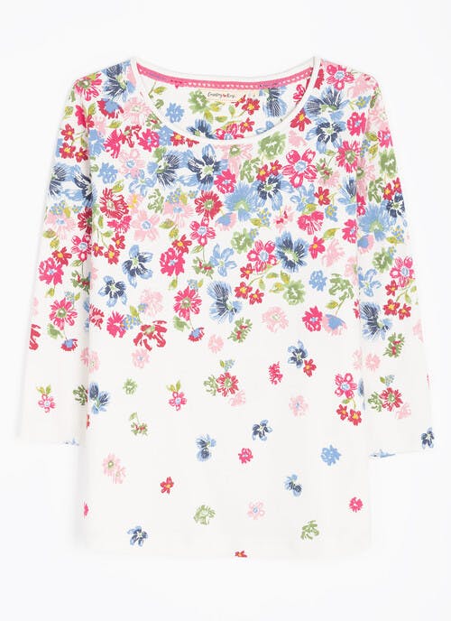 Pure Cotton Print Top