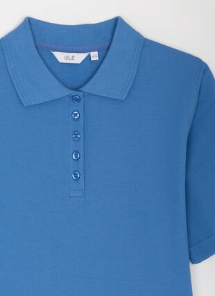 Pure Cotton Pique Polo Shirt
