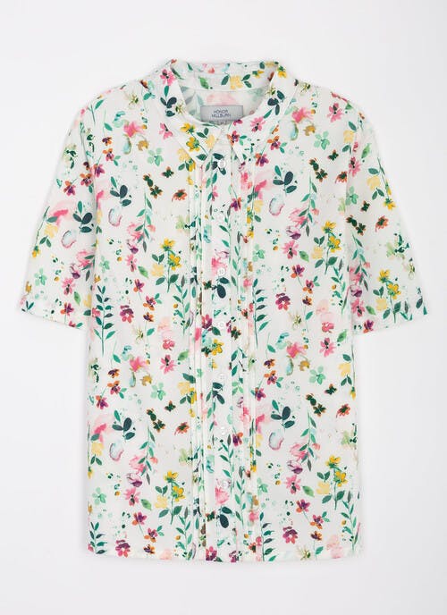 Easy Care Floral Print Blouse