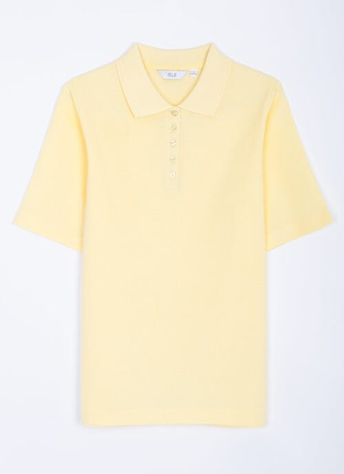 Pure Cotton Pique Polo Shirt