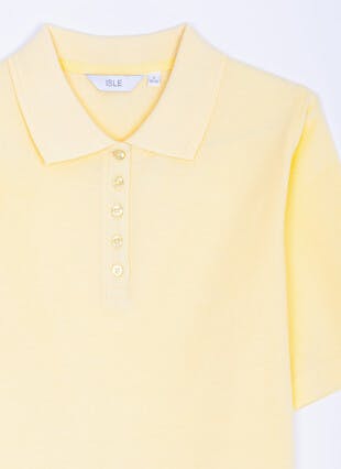 Pure Cotton Pique Polo Shirt