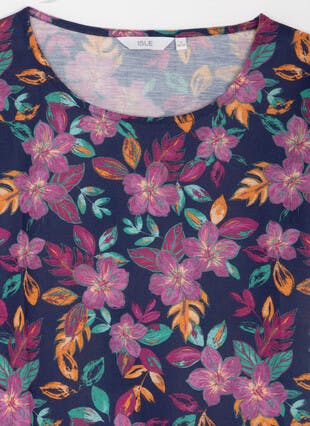 Printed Crew Neck T-Shirt