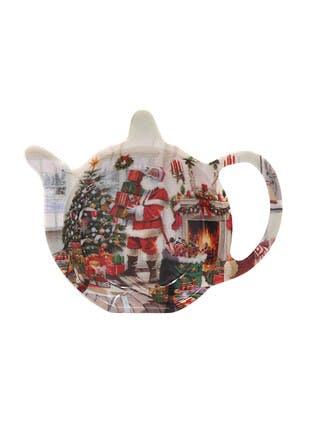 Santa Melamine Teabag Tidy