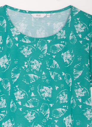 Printed Crew Neck T-Shirt