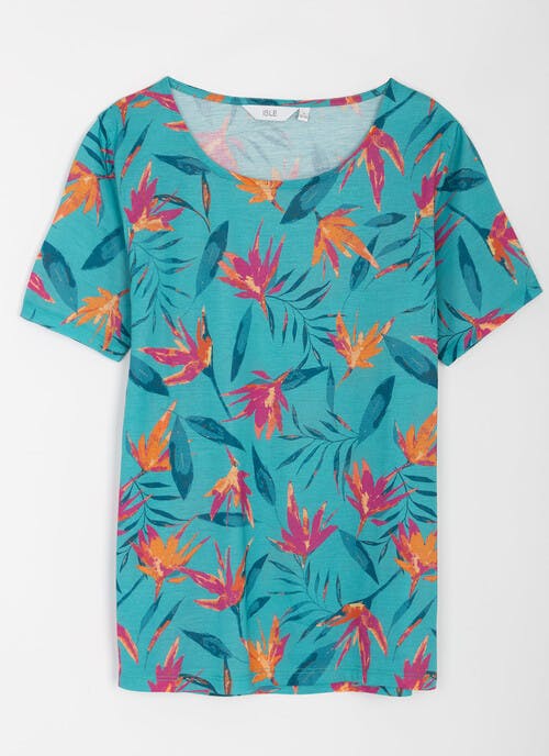 Printed Crew Neck T-Shirt