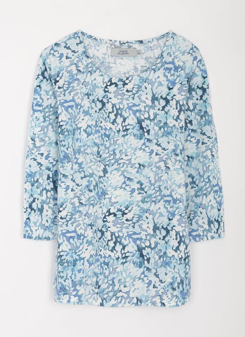 Soft Touch Jersey Print Top